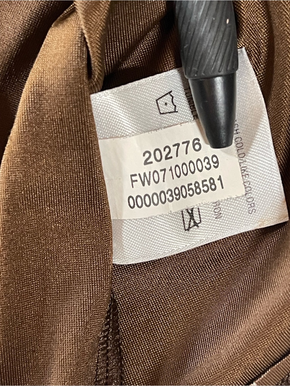 Under Armour Brown Short Sleeve Performance Tee with White Logo - Picture 8 of 14